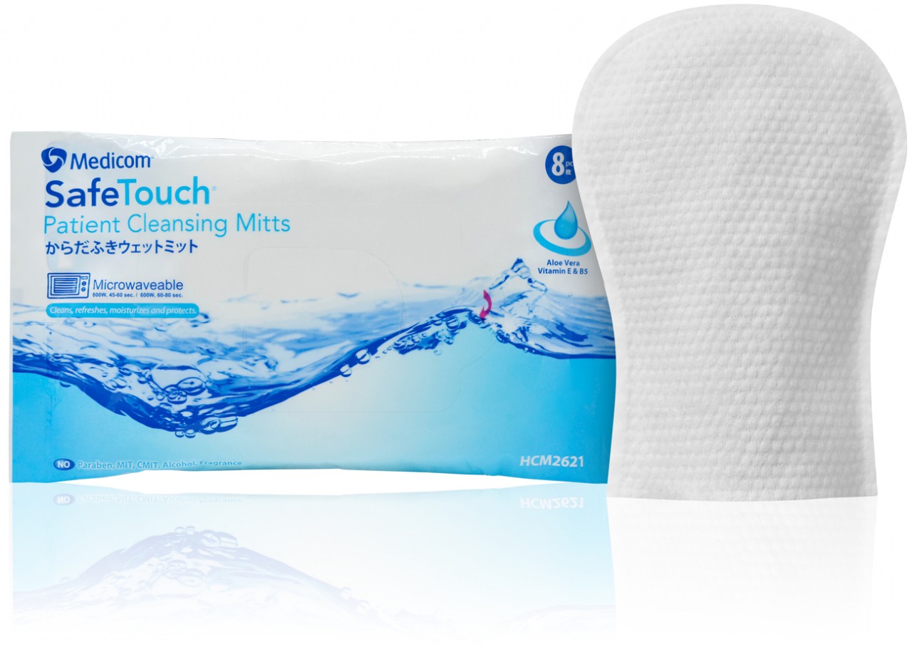 Medicom SafeTouch 免沖洗抹身手套
