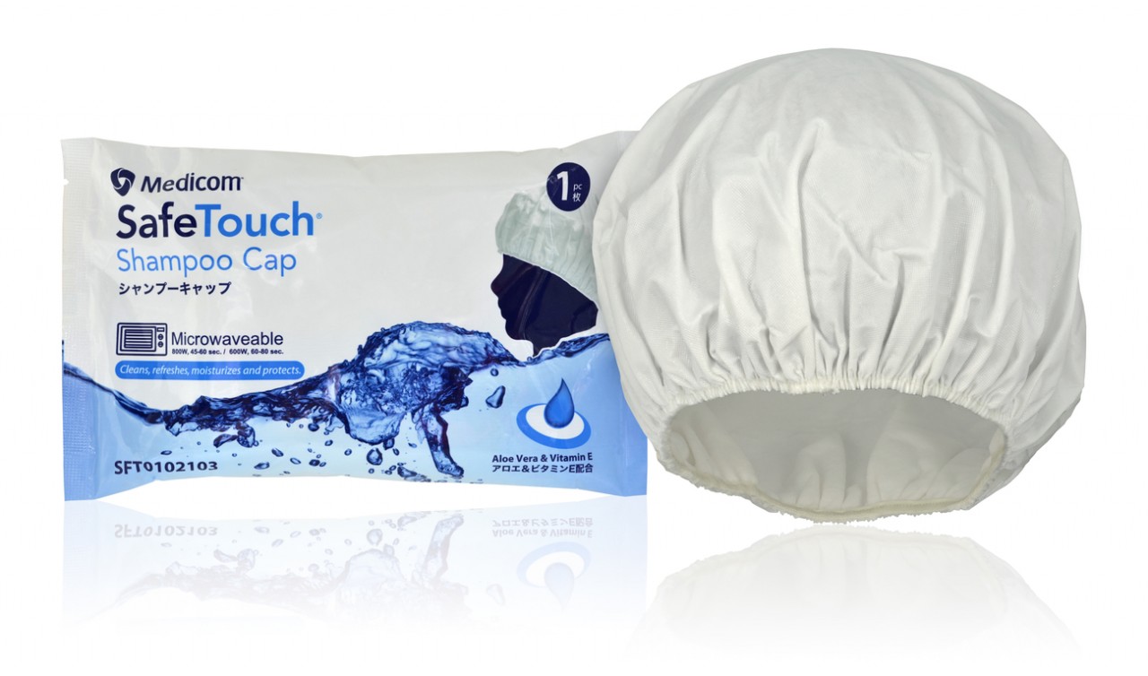 Medicom SafeTouch 免沖洗洗髮浴帽