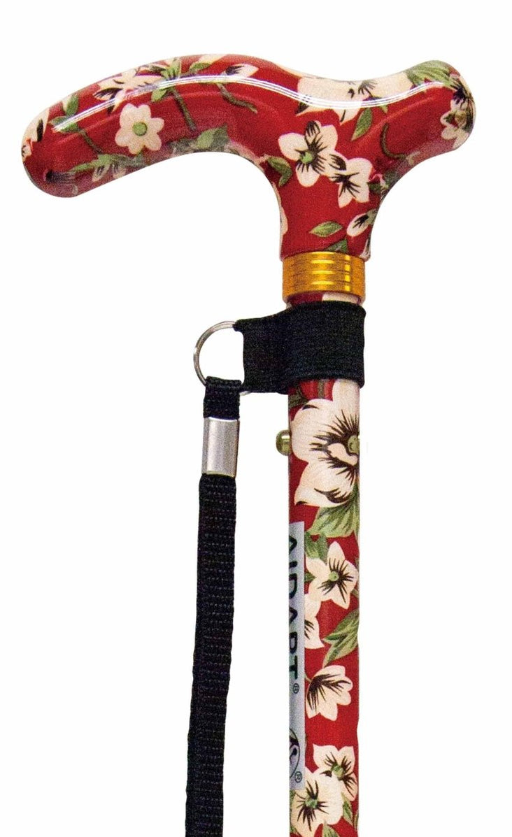 摺疊式手杖 (胭脂)